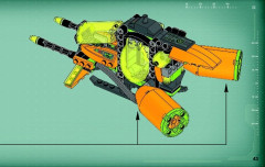 LEGO 70163 instructions page 43 – build guide