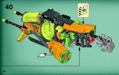 LEGO 70163 instructions page 50 – build guide