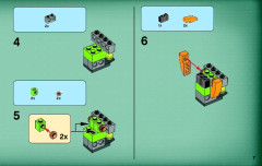 LEGO 70163 instructions page 7 – build guide