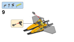 LEGO 70163 instructions page 10 – build guide