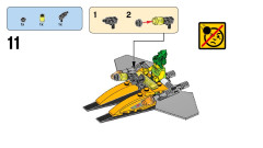 LEGO 70163 instructions page 12 – build guide