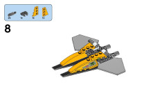 LEGO 70163 instructions page 9 – build guide