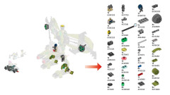 LEGO 70164 instructions page 1 – build guide
