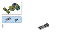 LEGO 70164 instructions page 2 – build guide