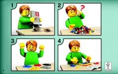 LEGO 70166 instructions page 2 – build guide