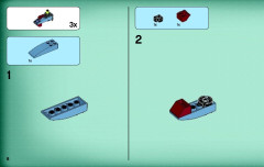 LEGO 70166 instructions page 8 – build guide