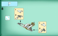 LEGO 70167 instructions page 8 – build guide