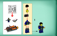 LEGO 70168 instructions page 3 – build guide