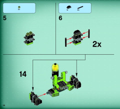 LEGO 70169 instructions page 14 – build guide