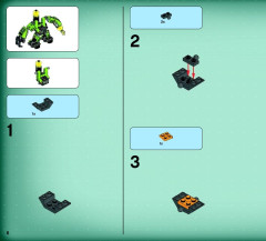 LEGO 70169 instructions page 6 – build guide