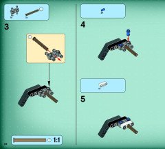 LEGO 70169 instructions page 72 – build guide