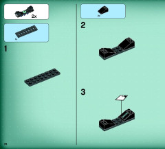 LEGO 70169 instructions page 76 – build guide