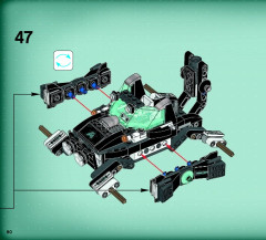 LEGO 70169 instructions page 80 – build guide