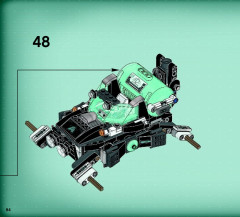 LEGO 70169 instructions page 84 – build guide