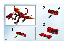 LEGO 7017 instructions page 20 – build guide