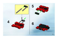 LEGO 7017 instructions page 21 – build guide