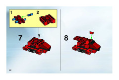 LEGO 7017 instructions page 22 – build guide