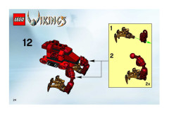 LEGO 7017 instructions page 24 – build guide