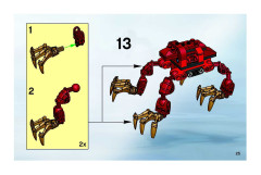 LEGO 7017 instructions page 25 – build guide