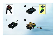 LEGO 7017 instructions page 7 – build guide