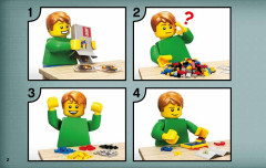 LEGO 70171 instructions page 2 – build guide