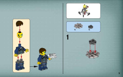 LEGO 70171 instructions page 3 – build guide