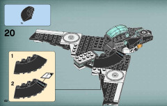 LEGO 70171 instructions page 42 – build guide