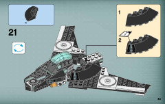 LEGO 70171 instructions page 43 – build guide