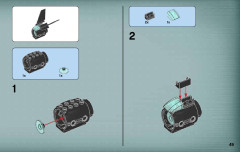 LEGO 70171 instructions page 49 – build guide