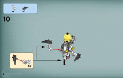 LEGO 70171 instructions page 8 – build guide