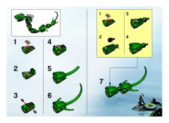 LEGO 7018 instructions page 3 – build guide