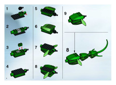 LEGO 7018 instructions page 4 – build guide