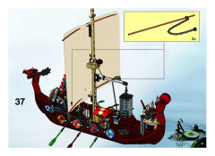 LEGO 7018 instructions page 51 – build guide