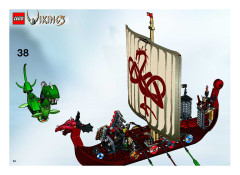 LEGO 7018 instructions page 52 – build guide