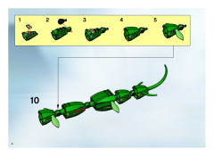 LEGO 7018 instructions page 6 – build guide