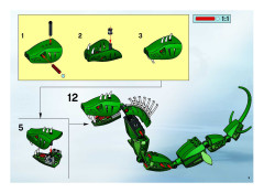 LEGO 7018 instructions page 9 – build guide