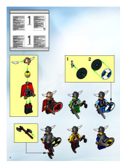 LEGO 7019 instructions page 2 – build guide