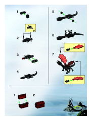 LEGO 7019 instructions page 3 – build guide