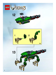 LEGO 7019 instructions page 8 – build guide