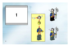 LEGO 7020 instructions page 2 – build guide