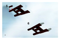 LEGO 7020 instructions page 24 – build guide