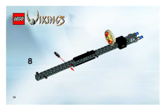 LEGO 7020 instructions page 34 – build guide