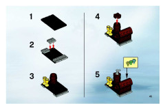 LEGO 7020 instructions page 45 – build guide