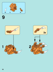 LEGO 70200 instructions page 14 – build guide