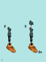 LEGO 70200 instructions page 6 – build guide
