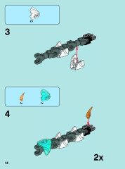 LEGO 70201 instructions page 14 – build guide