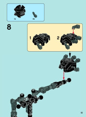 LEGO 70202 instructions page 11 – build guide