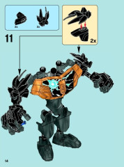 LEGO 70202 instructions page 14 – build guide