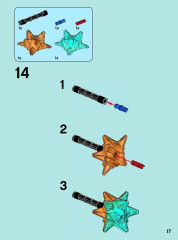 LEGO 70202 instructions page 17 – build guide