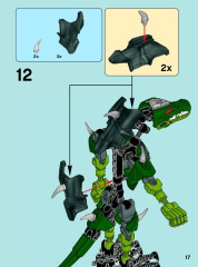 LEGO 70203 instructions page 17 – build guide